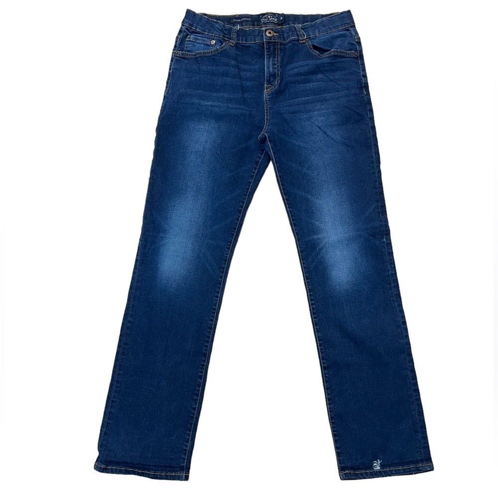 Lucky Brand Classic Straight Dark Wash Jeans, Size 20